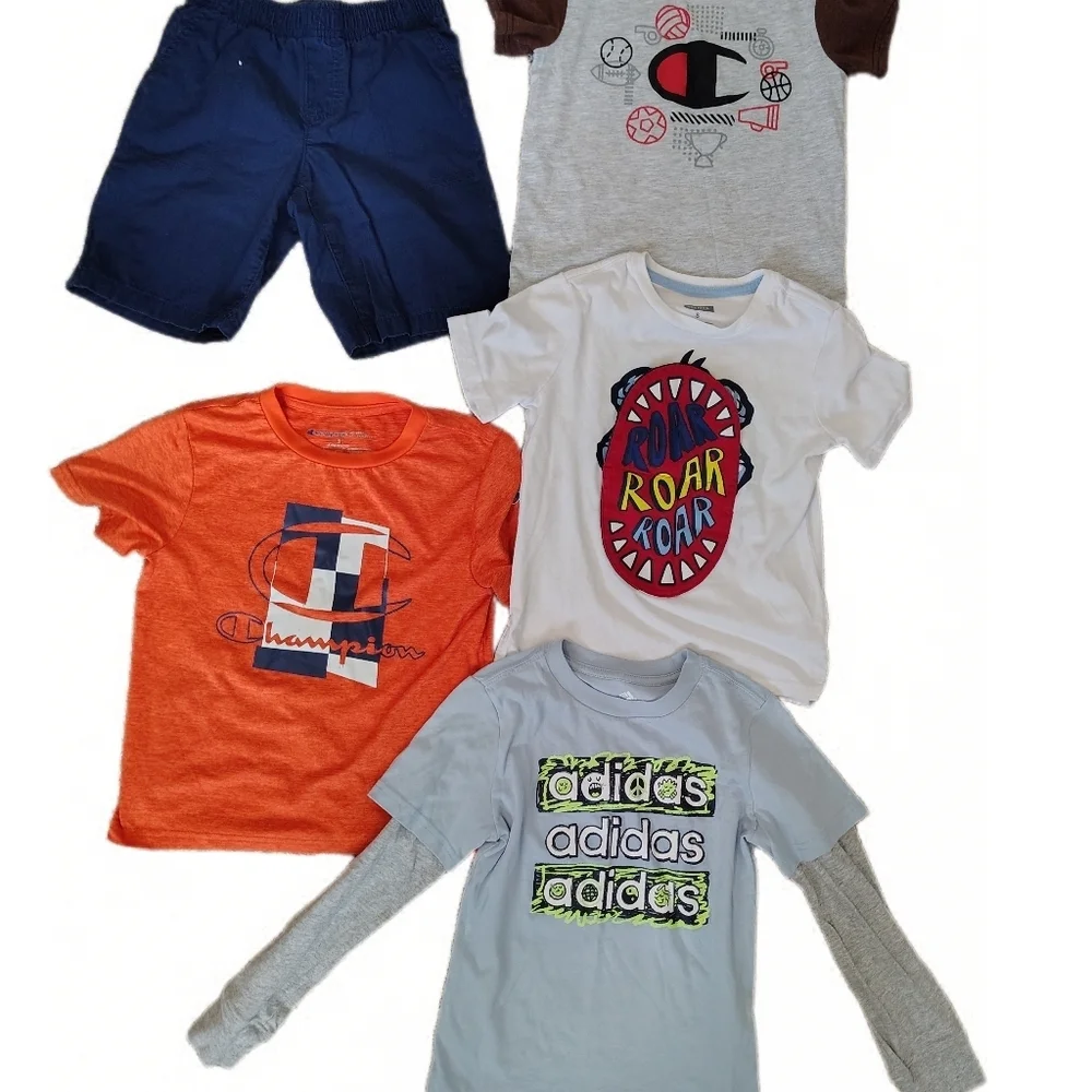 Boys Size 5 Clothing Bundle | Champion, Adidas